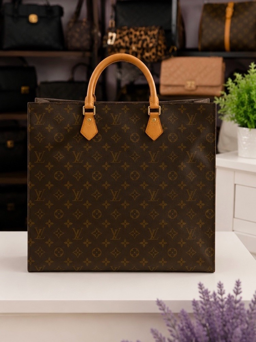 Vintage Louis Vuitton Sac Plat
